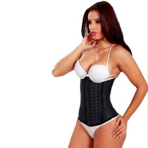 BLACK LATEX CORSET FROM COLOMBIA SIZE 38/XL